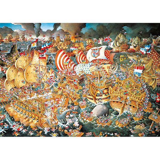 Trafalgar 2000 Piece Jigsaw Puzzle by Heye - 2