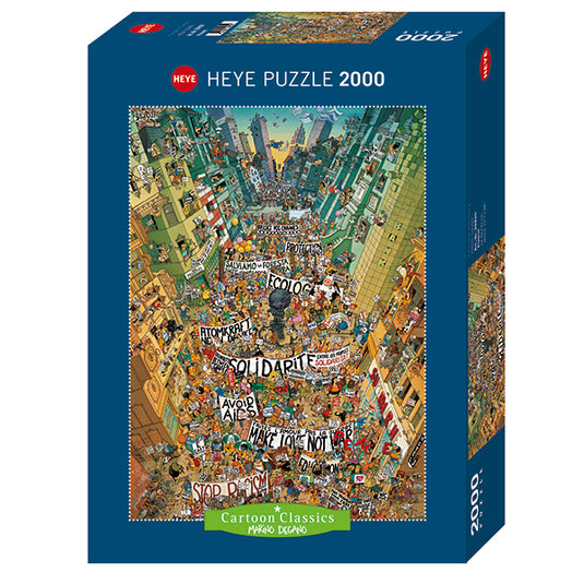 Protest! 1000 Piece Jigsaw Puzzle by Heye - 1