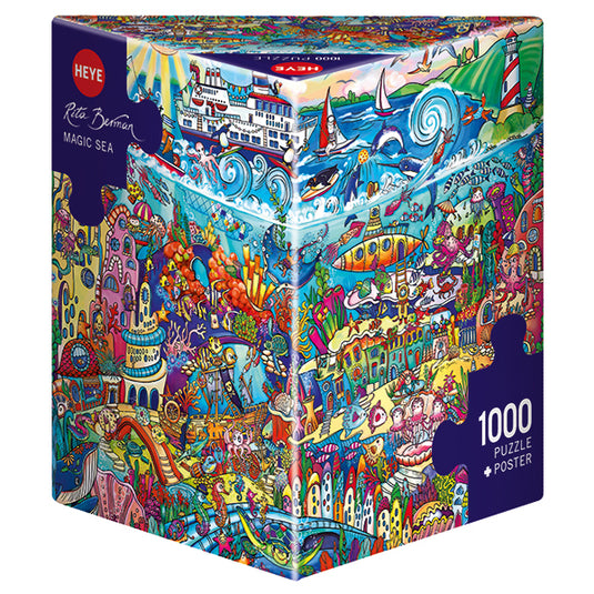Magic Sea 1000 Piece Jigsaw Puzzle by Heye - 1