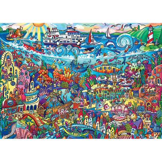 Magic Sea 1000 Piece Jigsaw Puzzle by Heye - 2