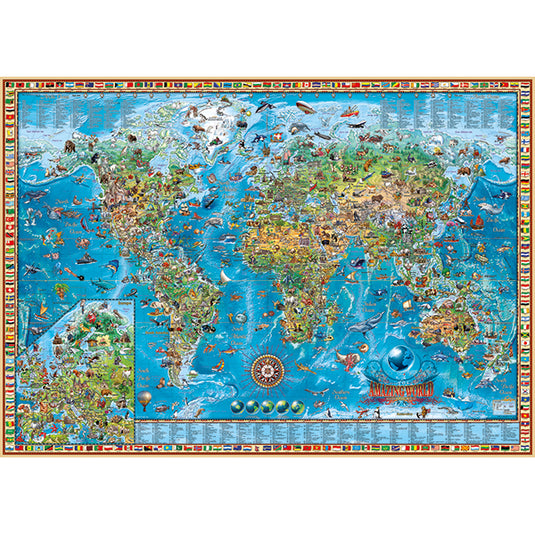Amazing World 2000 Piece Jigsaw Puzzle by Heye - 2