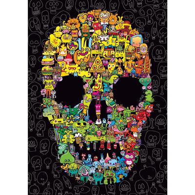Doodle Skull 1000 Piece Jigsaw Puzzle by Heye - 2