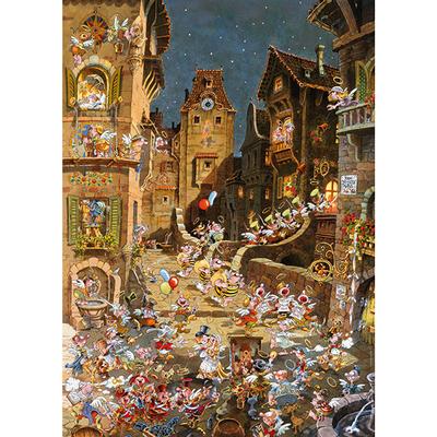 Romantic Town: By Night 1000 Piece Jigsaw Puzzle by Heye