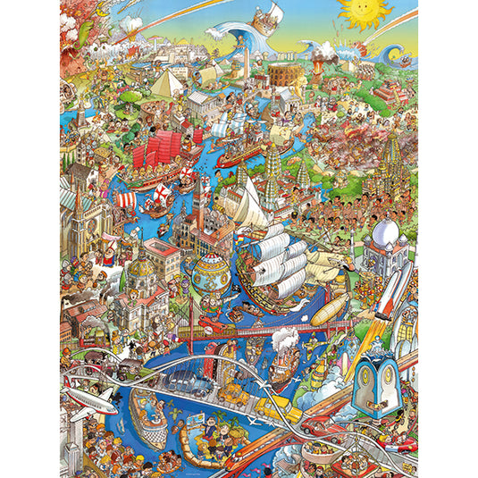 History River 1500 Piece Jigsaw Puzzle by Heye - 2