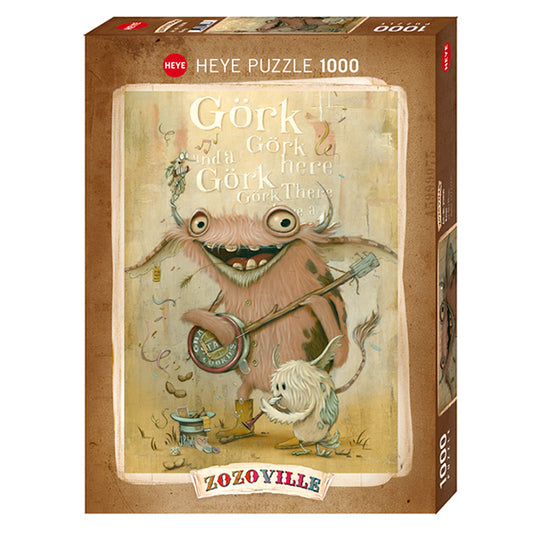Zozoville: Banjo 1000 Piece Jigsaw Puzzle by Heye - 1