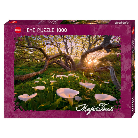 Magic Forest: Calla Clearing 1000 Piece Jigsaw Puzzle by Heye - 1
