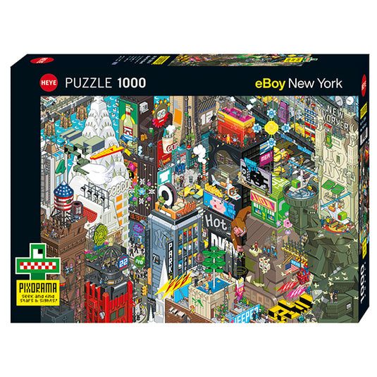Pixorama: New York Quest 1000 Piece Jigsaw Puzzle by Heye - 1
