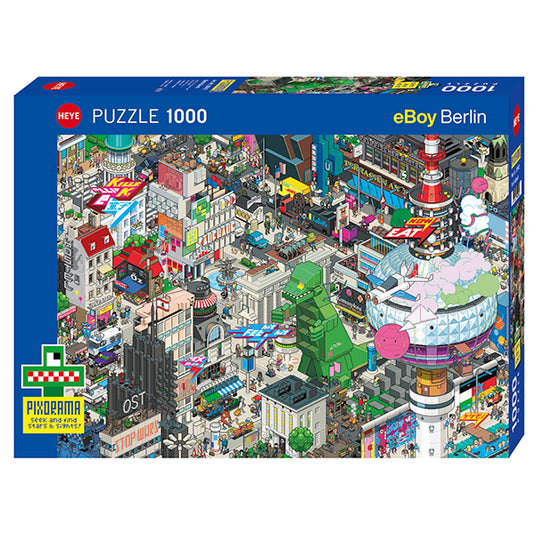 Pixorama: Berlin Quest 1000 Piece Jigsaw Puzzle by Heye - 1