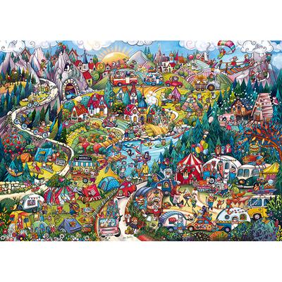Go Camping! 2000 Piece Jigsaw Puzzle by Heye - 2