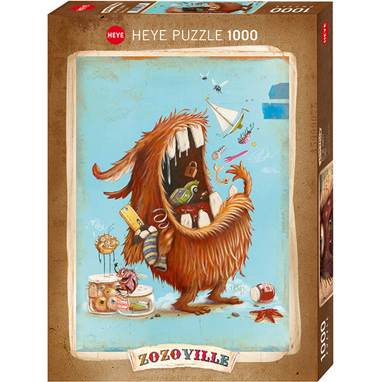Zozoville: Omnivore 1000 Piece Jigsaw Puzzle by Heye - 1