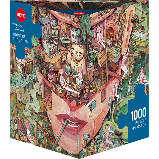 Home of Thoughts 1000 Piece Jigsaw Puzzle by Heye - 1