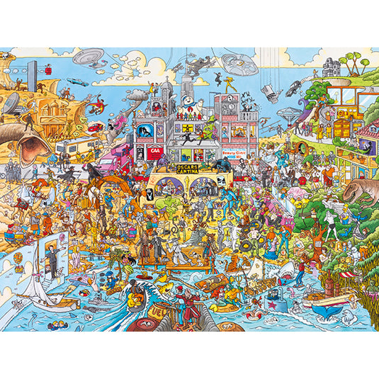 Hollyworld 1500 Piece Jigsaw Puzzle by Heye - 2