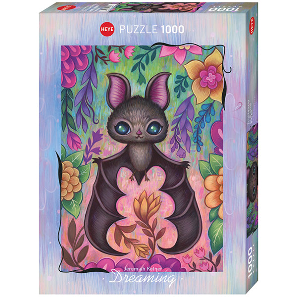 Dreaming: Baby Bat 1000 Piece Jigsaw Puzzle by Heye