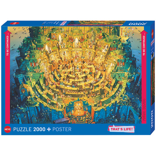 That's Life: Deep Down 2000 Piece Jigsaw Puzzle by Heye - 1