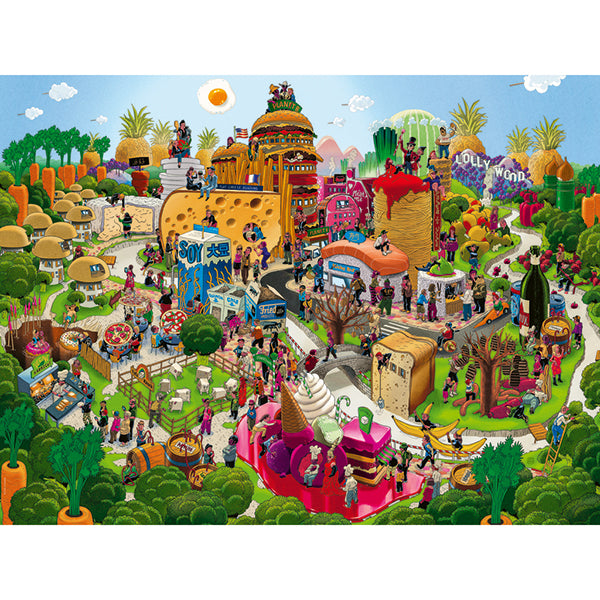 Sugar Hills 1500 Piece Jigsaw Puzzle by Heye