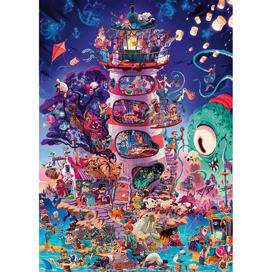 Look, a Beacon! 2000 Piece Jigsaw Puzzle by Heye - 2