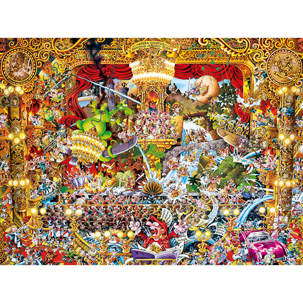 Cartoon Classics - Opera Chaotica 1500 Piece Jigsaw Puzzle by Heye