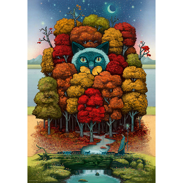 Take a Trip! with Andy Kehoe 500 Piece Jigsaw Puzzle by Heye
