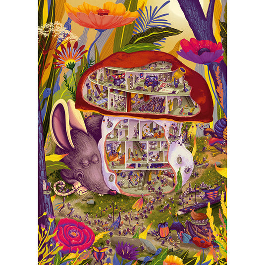 Living Mushroom 1000 Piece Jigsaw Puzzle by Heye