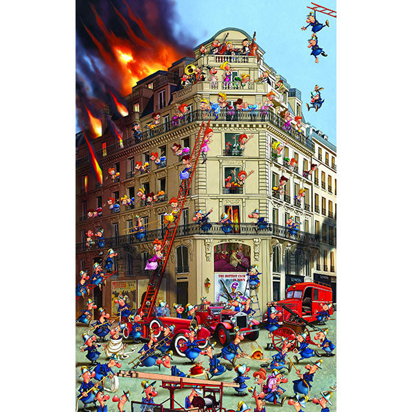 Firemen 1000 Piece Jigsaw Puzzle by Piatnik
