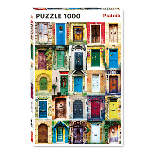 Doors 1000 Piece Jigsaw Puzzle by Piatnik - 1