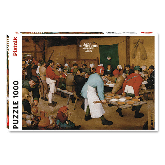 Peasants Wedding 1000 Piece Jigsaw Puzzle by Piatnik - 1