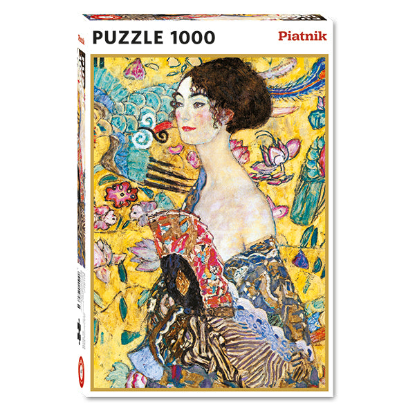 Lady with a Fan 1000 Piece Jigsaw Puzzle by Piatnik