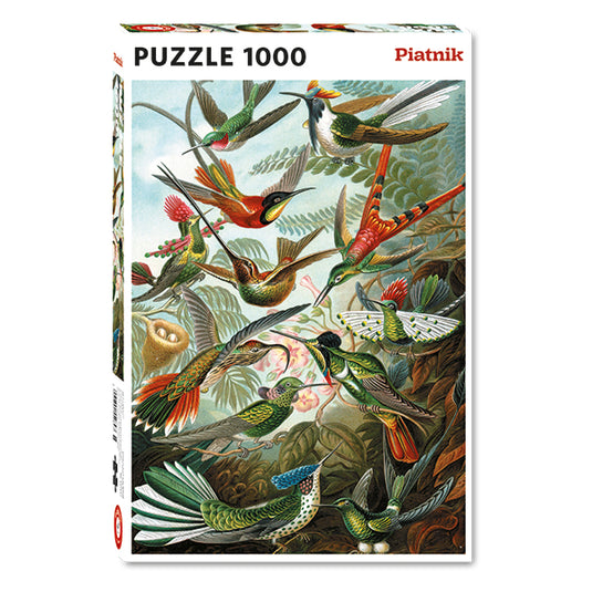 Hummingbirds 1000 Piece Jigsaw Puzzle by Piatnik - 1