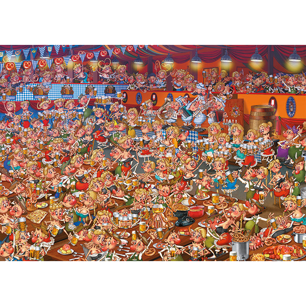 Bavarian Festival 1000 Piece Jigsaw Puzzle by Piatnik