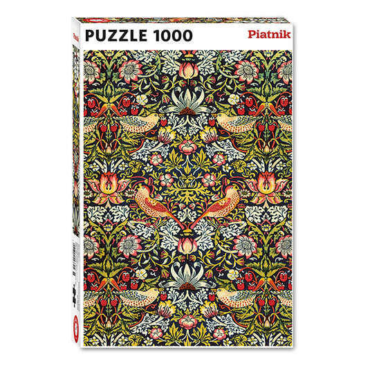 Strawberry Thieves 1000 Piece Jigsaw Puzzle by Piatnik - 1