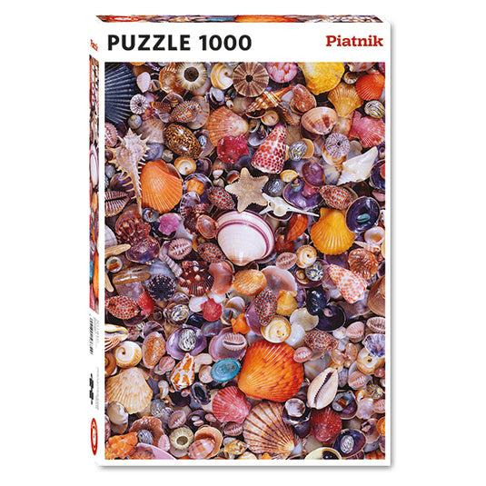 Sea Shells 1000 Piece Jigsaw Puzzle by Piatnik - 1
