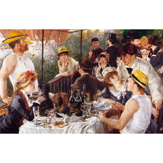 Luncheon at the Boating Party 1000 Piece Jigsaw Puzzle by Piatnik - 2