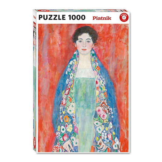 Klimt Miss Lieser 1000 Piece Jigsaw Puzzle by Piatnik - 1