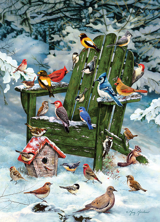 For the Birds 1000 Piece Jigsaw Puzzle by Cobble Hill - 2