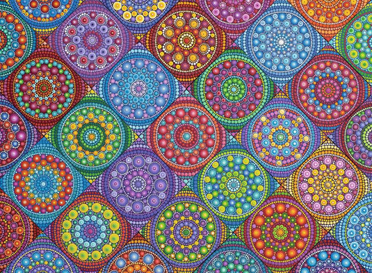Elspeth McLean: Magnificent Mandalas 500 Piece Jigsaw Puzzle - 2