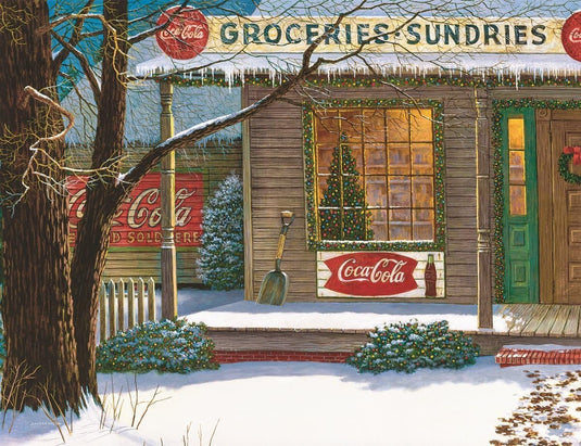 Christmas Store 500 Piece Jigsaw Puzzle by Springbok - 2