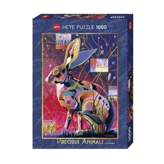 Precious Animals: Ever Alert 1000 Piece Jigsaw Puzzle by Heye - 1