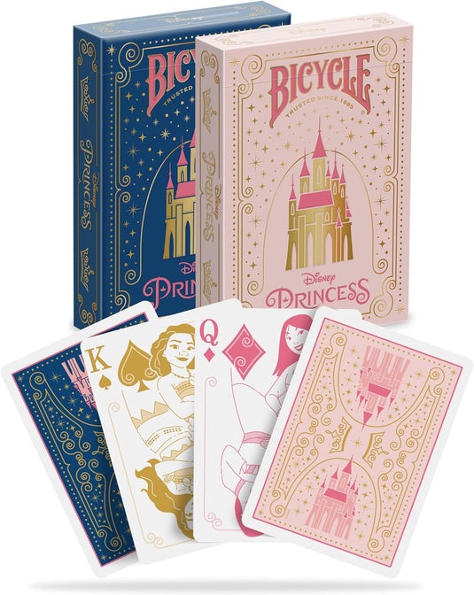 Bicycle Playing Cards - Disney: Princess: Pink or Navy