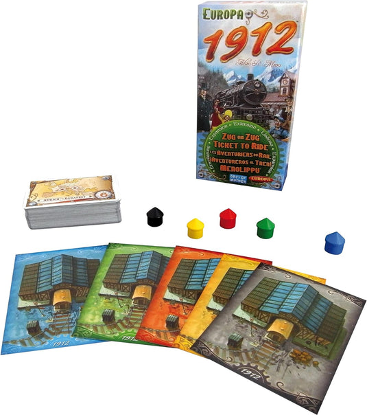 Ticket To Ride: Europa 1912 Board Game Expansion by Days Of Wonder