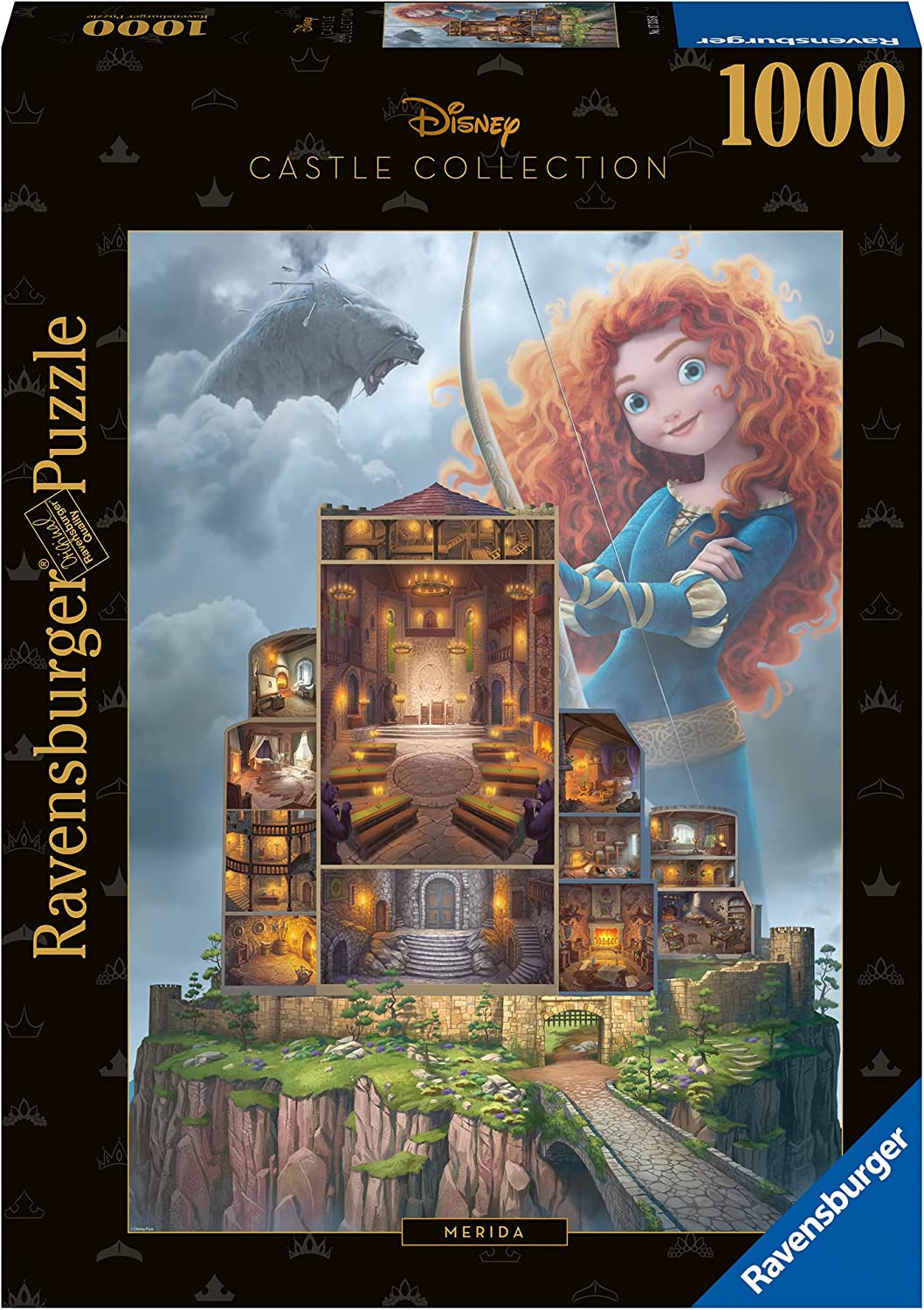 Disney: Merida Castle 1000 Piece Jigsaw Puzzle by Ravensburger
