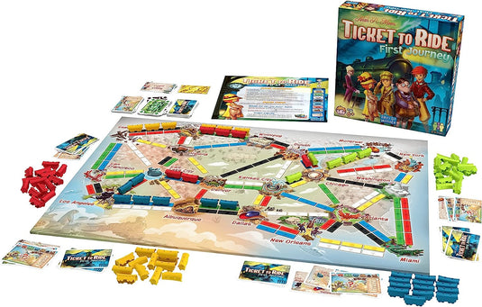 Ticket To Ride: First Journey Board Game by Days Of Wonder