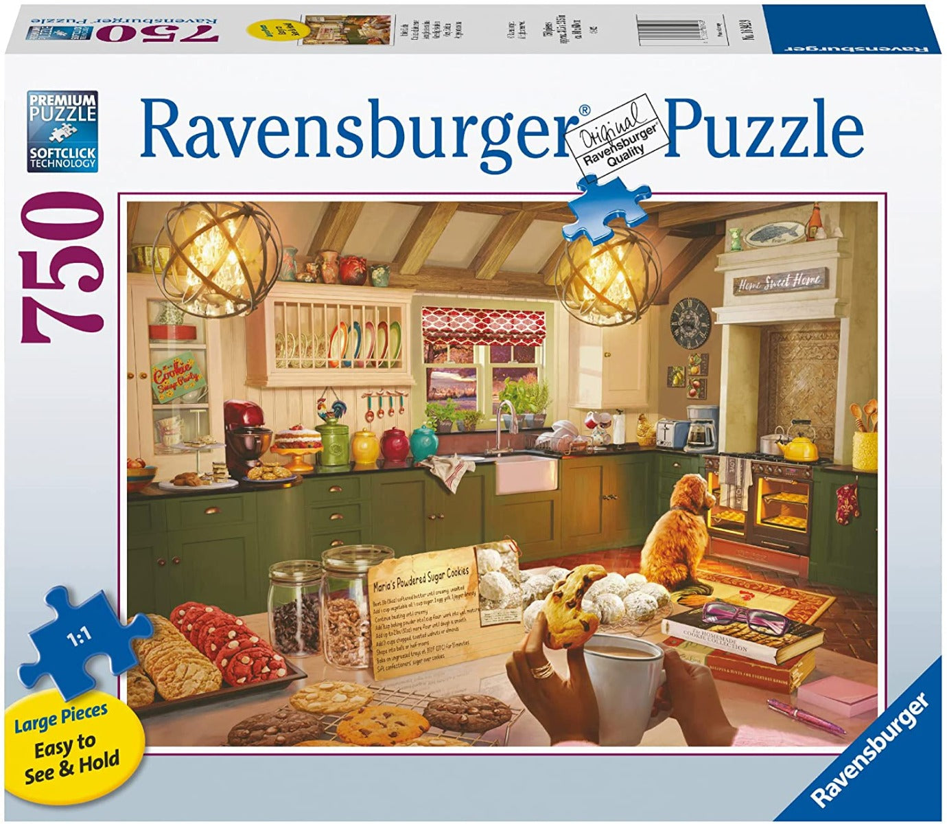 Cozy Kitchen 750 Piece Jigsaw Puzzle by Ravensburger