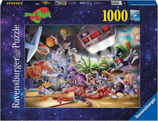 Space Jam: Final Dunk 1000 Piece Jigsaw Puzzle by Ravensburger