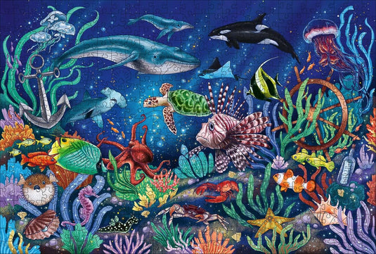 Under The Sea 500 Piece Jigsaw Puzzle by Ravensburger - 1