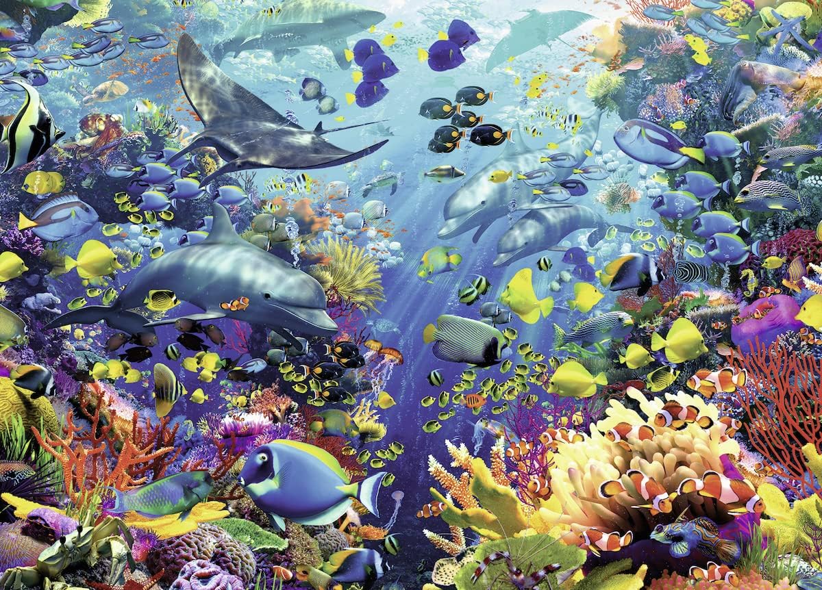 Underwater Paradise 9000 Piece Jigsaw Puzzle by Ravensburger