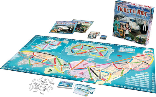 Ticket To Ride: Map #7 Japan / Italy Board Game Expansion by Days Of Wonder