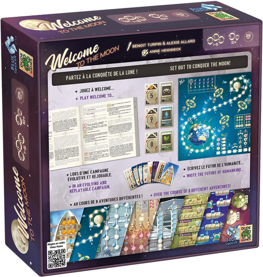 Welcome To... The Moon Board Game by Edge Studios