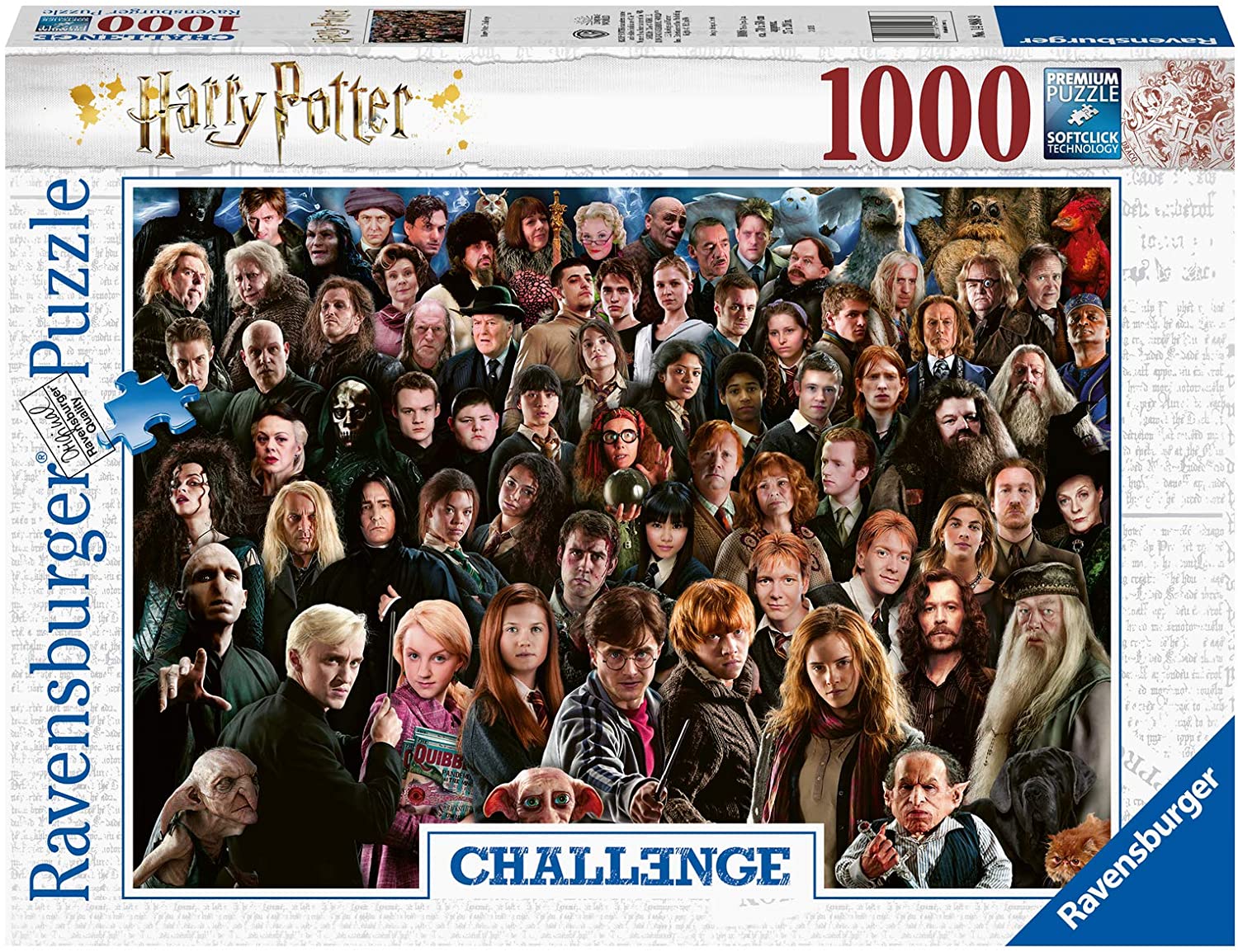 Challenge: Harry Potter 1000 Piece Jigsaw Puzzle by Ravensburger