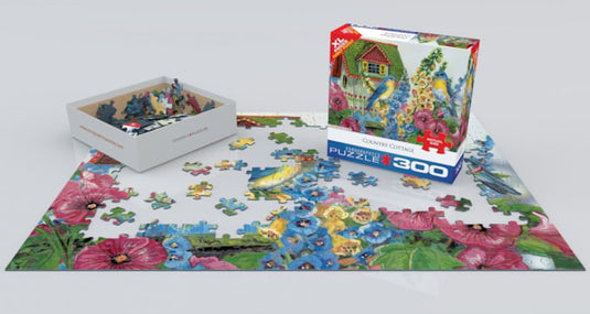 Country Cottage by Grende 300 Piece Jigsaw Puzzle by Eurographics - 2
