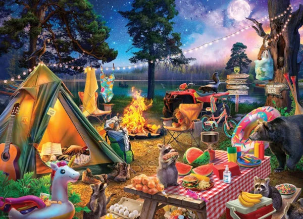 Camping Life 300 Piece Jigsaw Puzzle by Eurographics